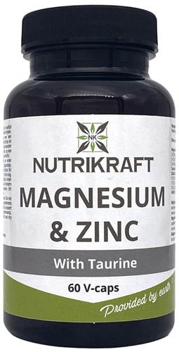 Nutrikraft - Magnesium/Zink Capsules 60 stuks