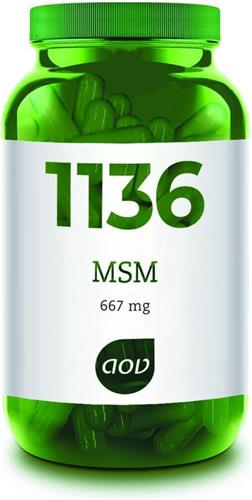 AOV 1136 MSM - 90 capsules - Voedingssupplementen
