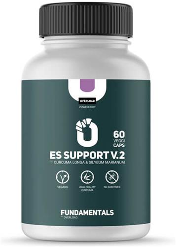 Fundamentals Curcuma Longa - ES Support V2 - Antioxidant - Silybum Marianum - 60 Veggi Caps - Vegan - Voedingsupplement