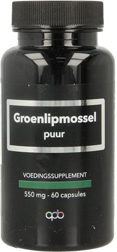 Groenlipmossel 550mg puur
