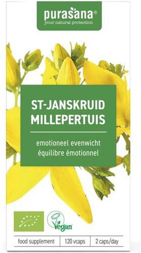 Sint-Janskruid - 120 Capsules Bio - Purasana -