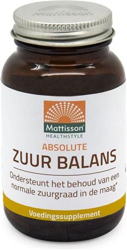 Mattisson - Zuurbalans - Rode Zeealg Extract - Kruidenpreparaat op Ayurvedische Basis - 60 Tabletten