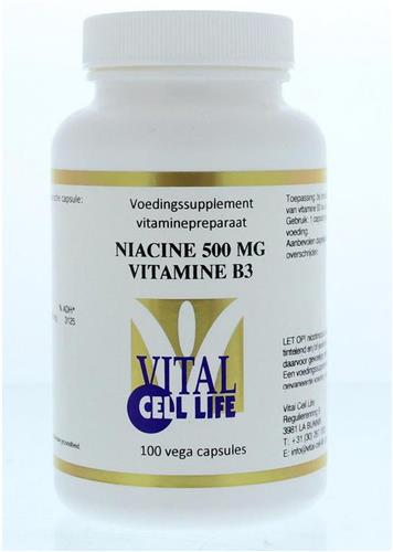 Vit B3 Niacine 500Mg Vcl