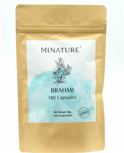 Brahmi Capsules 180 stuks - 450mg Poeder van Bacopa Monnieri per Vega Capsule - 100% Plantaardig