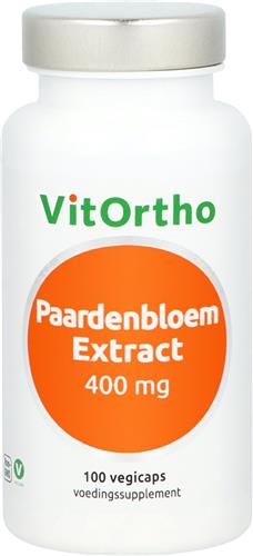 VitOrtho Paardenbloemextract 400 mg - 100 vegicaps - Kruidenpreparaat
