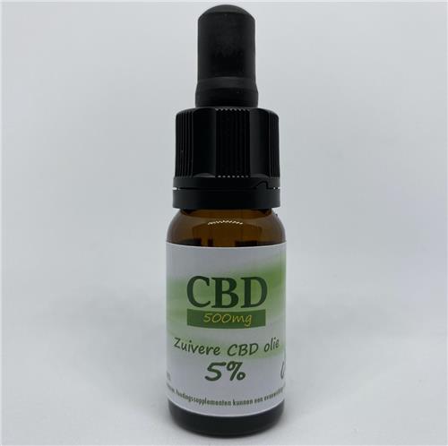 Cbd-x CBD-olie 5% puur | 10ml | Absolute Topkwaliteit | Beste Deal!
