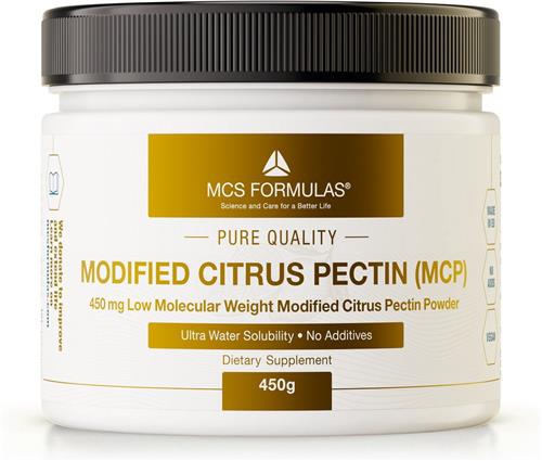 Modified Citrus Pectin Powder - 450g - De enige MCP die volledig oplost in water - Made in EU