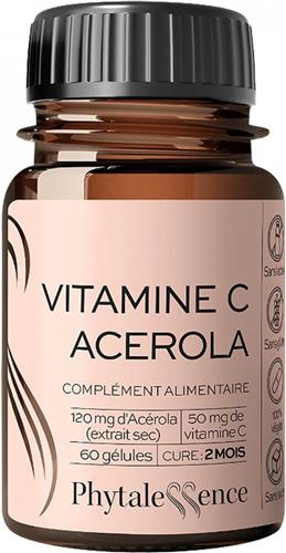 Phytalessence Vitamine C Acerola 60 Capsules