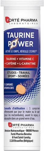 Forté Pharma Taurine Power 15 Bruistabletten