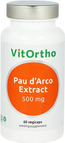 Vitortho Pau d’Arco Extract 500 mg 60 vegacapsules