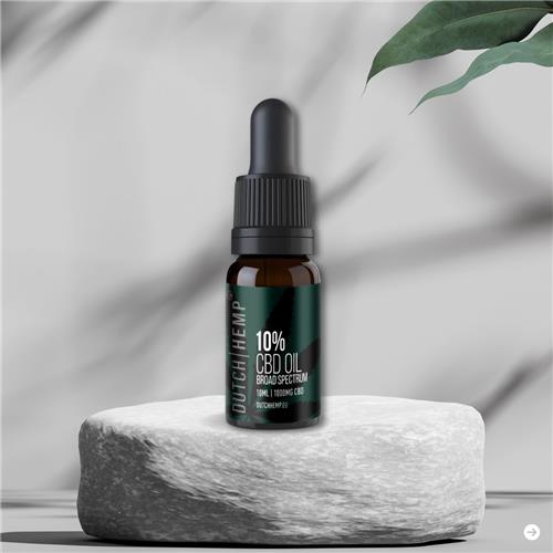Dutch Hemp CBD-olie 10% - 10ml - Broad spectrum