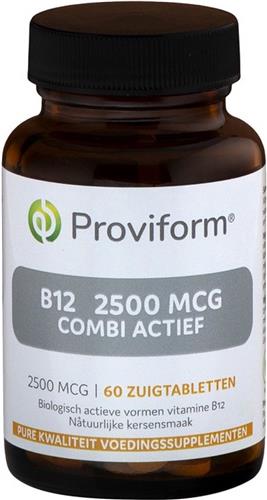 Proviform Vitamine B12 1500 mcg combi actief folaat 120 smelttabletten