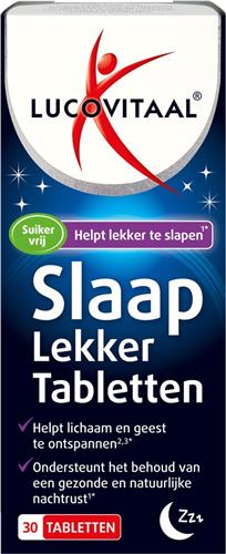 Lucovitaal Slaap Lekker Tabletten 30TB