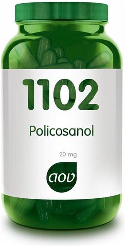 AOV 1102 Policosanol 20mg Voedingssupplementen - 60 vegacaps
