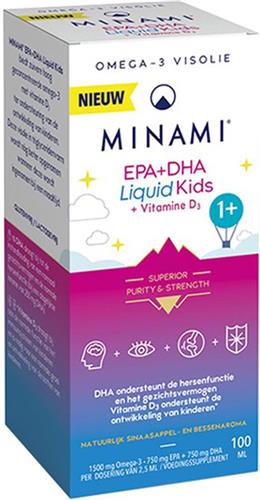 Minami Epa+dha Liquid Mini + Vit D3 Fl 100ml