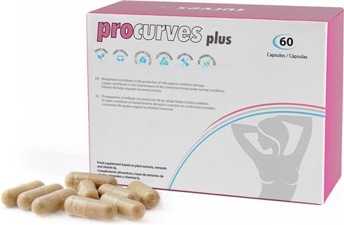 500Cosmetics Procurves Plus - Natuurlijke Borst Vergroting Pillen 60st | Cadeau voor Vrouw