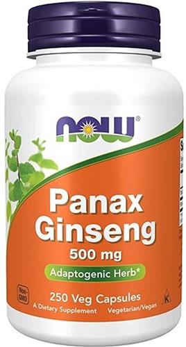 Panax Ginseng 500 mg-250 veggie caps