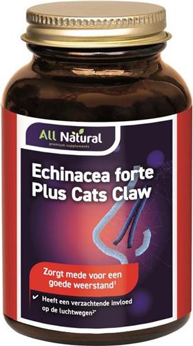 All Natural Echinacea forte plus cats claw 120 vcaps