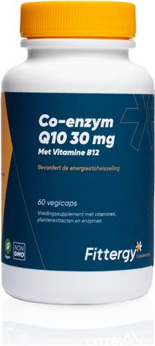 Fittergy Supplements Co-enzym Q10 Met Vitamine B12 60 capsules