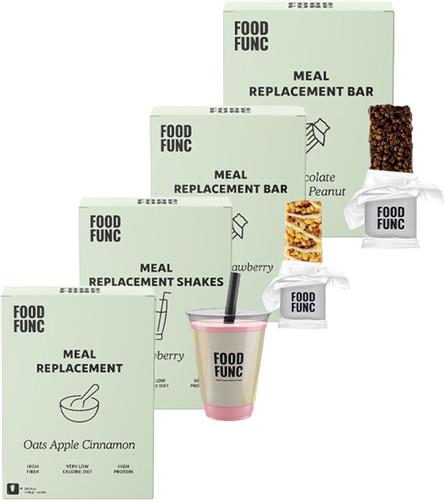 Foodfunc | Meal Replacements | Mixpakket | 35 maaltijdvervangers | No Junk Just Func