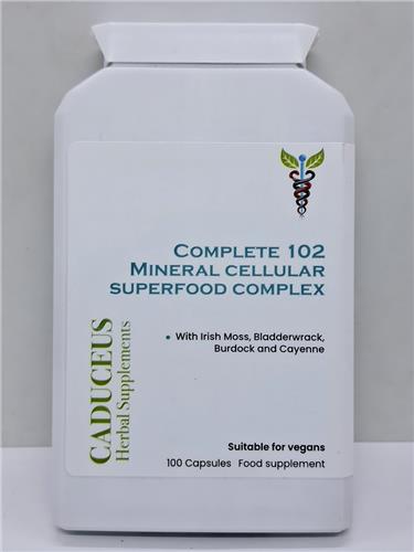 Complete 102 mineralen cellulaire superfood complex 100 capsules