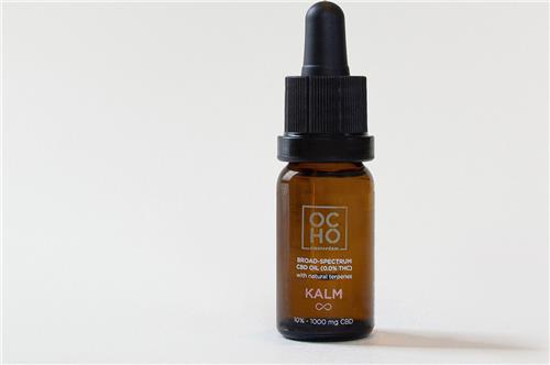 OCHO Amsterdam kalmerende CBD olie (10%) - Bevordert kalmerende en ontspannende effecten - Broad Spectrum - Rijk aan cannabinoiden