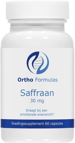 Saffraan - 30 mg - 60 capsules - gemoedstoestand - ondersteuning menstruatie - geestelijke balans - ontspanning - vegan
