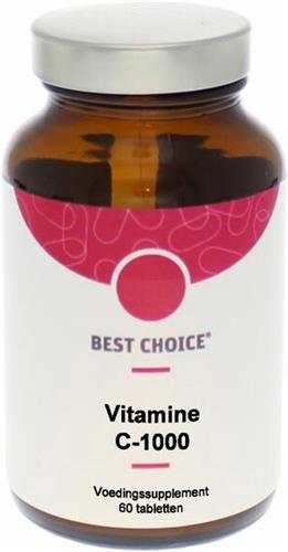 Best Choice Vitamine C 1000 mg & Bioflavonoïden - 60 Tabletten - Vitaminen