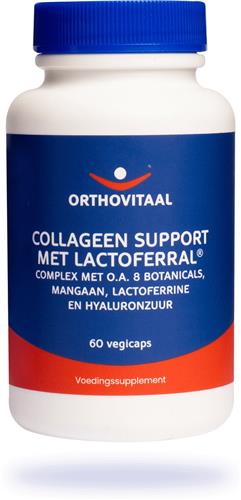 Orthovitaal Collageen Support Met LactoferralÂ® Vegetarisch 60 vegacapsules