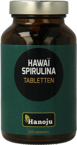 Hanoju Spirulina Hawaiiaans 500 mg 250 tabletten