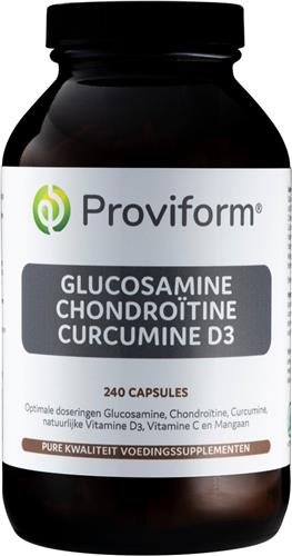 Proviform Glucosamine Chondroïtine Curcumine D3 Capsules