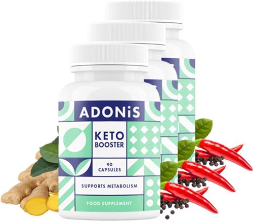 Adonis | Keto Booster | 90 Capsules | 3 stuks | 3 x 90 capsules