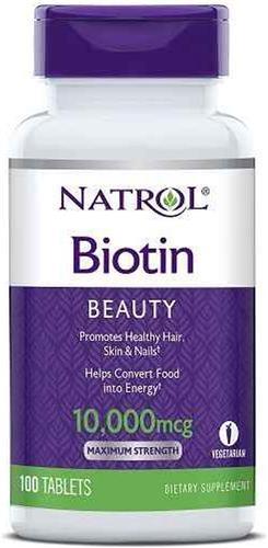 Natrol Biotin 10.000mcg - Maximum Strength