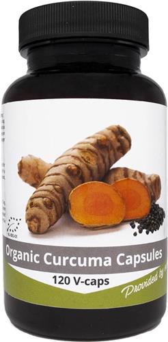 Kurkuma Capsules met Zwarte Peper - 120 Capsules - 600mg - Biologisch gecertificeerd - Nutrikraft