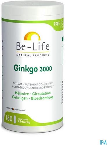 Gink-go 3000 Be Life Caps 180