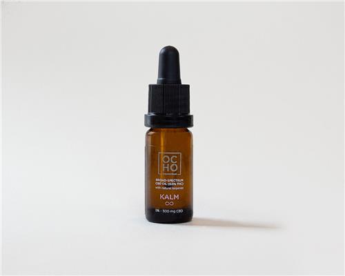 OCHO Amsterdam kalmerende CBD olie (5%) - Bevordert kalmerende en ontspannende effecten - Broad Spectrum - Rijk aan cannabinoiden