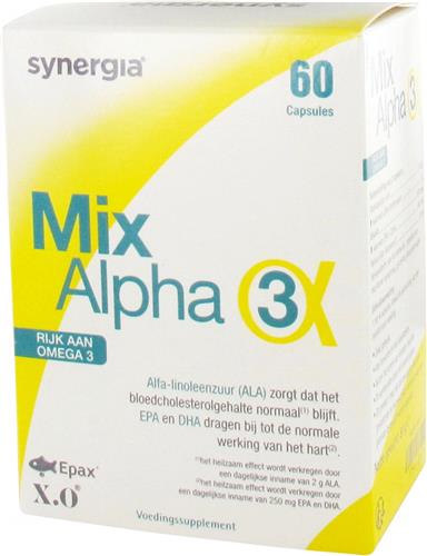 Synergia Mix-Alfa 3 60 Capsules