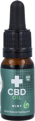 DNH - CBD olie 8% 10ml - Munt smaak - Full Spectrum - Rijkste in terpenen - Meest gevarieerde cannabinoïden - Beste Entourage Effect