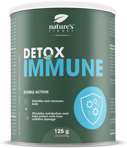 Nature's Finest Detox Immune | 2-in-1 detox formule die het lichaam reinigt en je immuunsysteem versterkt