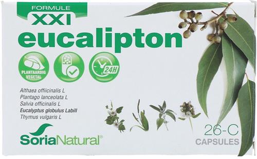 Soria Natural Eucalipton XXI Capsules 30CP