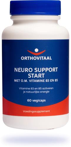 Orthovitaal - Neuro Support Start - 60 capsules - Met o.m. vitamine B3 en B5 - Nootropics - vegan - voedingssupplement