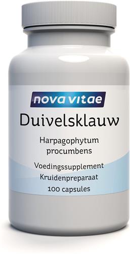 Nova Vitae - Duivelsklauw - 100 capsules