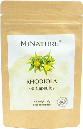 Rhodiola Capsules 60 stuks - 450mg Poeder van Rhodiola Rosea per Vega Capsule - Rozewortel