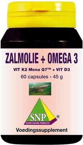 Zalmolie & Vit. K2 Mena Q7 & Vit. D3 & Vit. E - 60Ca
