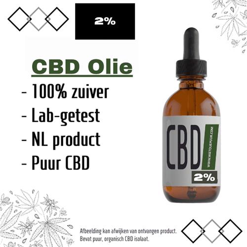 2%- CBD - dagelijks gebruik - Stichting WietOliePuur