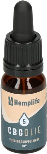 Raw CBG Olie (5%) - 10ML | Hemplife