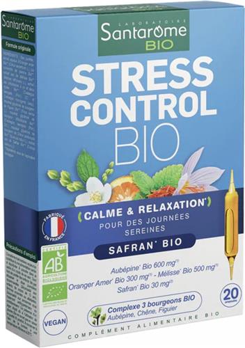 Santarome Stress Controle Organisch 20 Flesjes