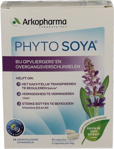 Arkopharma Phyto Soya Forte 35mg - Voedingssupplement voor vrouwen in de overgang - 60 capsules
