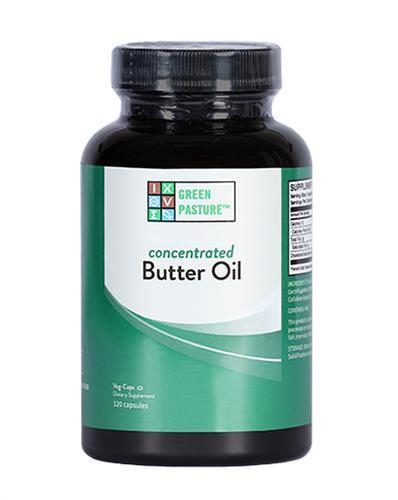 Green Pasture X-Factor Concentrated Butter Oil - 120 capsules