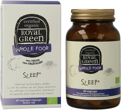 Royal Green Whole Food Sleep Vegicaps 60VCP